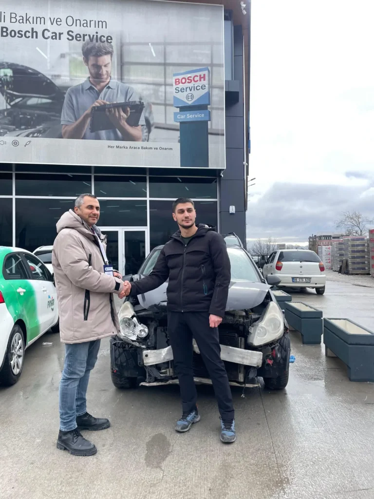 hasarlı oto satış süreci